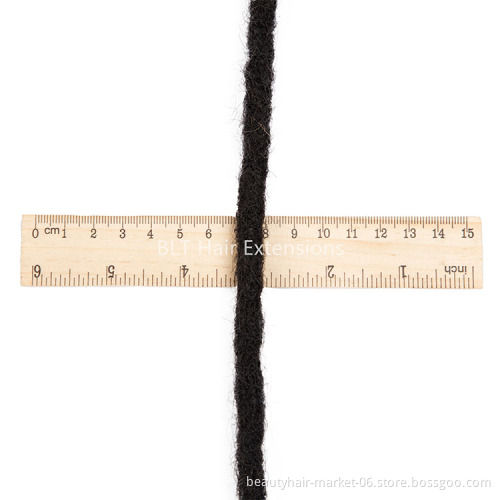Low price China factory handmade 100% human hair dreadlock extensions dreadlocks hair dreadlock products